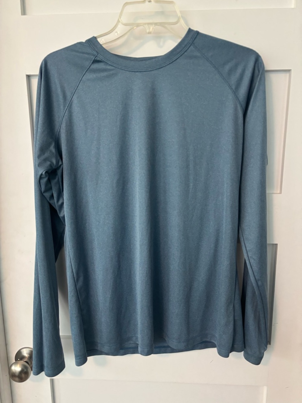 Columbia PFG Long Sleeve Sun Swim Shirt Light Blue Omni Shade Sun Protection